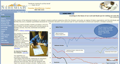 Desktop Screenshot of nehemiahinstitute.com